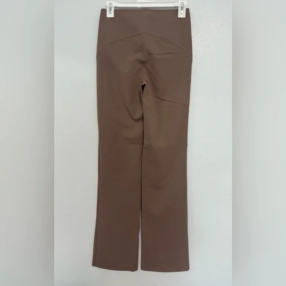 Lululemon Align High Rise Flare Pants Taupe Size 6 Athleisure Yoga